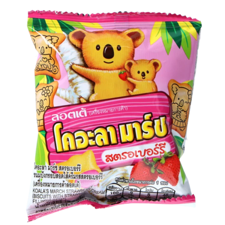 Koala's March Strawberry Biscuit Small Pack 19.5g LOTTE