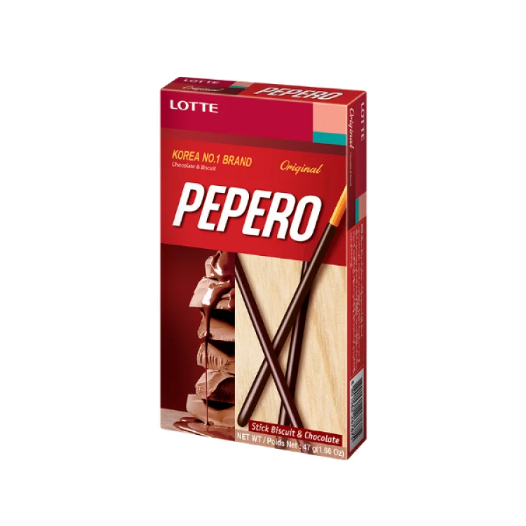 Στικ Μπισκότου με Επικάλυψη Σοκολάτας 47g LOTTE