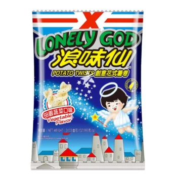 Lonely God Σνακ Πατάτας με Γεύση Φυκιού 42g WANT WANT