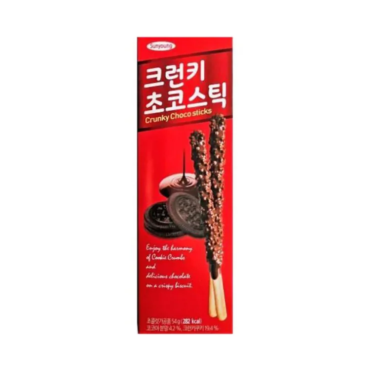 Crunky Big Choco Sticks 54g SUNYOUNG