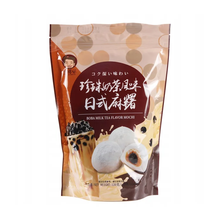 Μότσι με Γεύση Boba Milk Tea 120g SZU SHEN PO Μότσι με Γεύση Boba Milk Tea 120g SZU SHEN PO