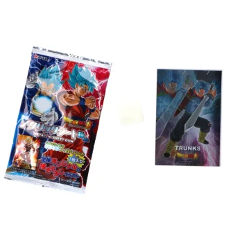 Dragon Ball Μεταλλική Κάρτα με Τσιχλόφουσκα 3,5g CORIS