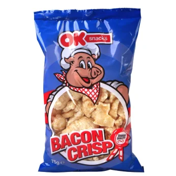 Τσιτσαρόνες Χοιρινό Δέρμα Αλατισμένο 75g OK SNACKS