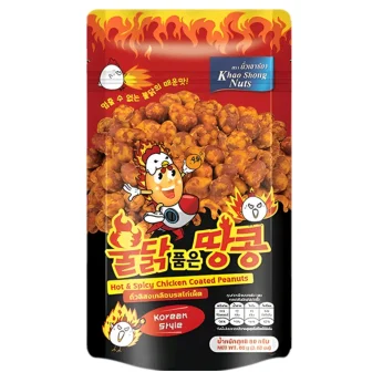 Σνακ Φιστικιού με Επικάλυψη Κορεάτικου Καυτερού Κοτόπουλου 80g KHAO SHONG