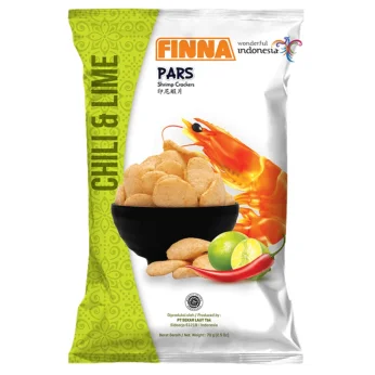 Τσιπς Γαρίδας με Γεύση Τσίλι και Λάιμ 70g FINNA