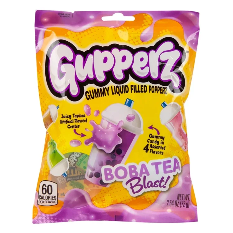 Gummy Filled With Boba Tea Blast 72g GUPPERZ