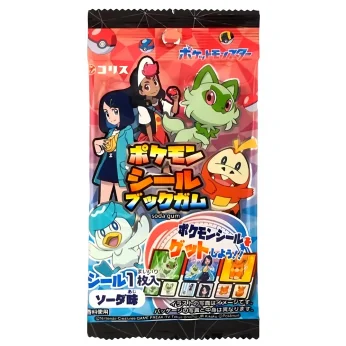 Gum with Pokemon stickers Seal Book 3.5g POKEMON
