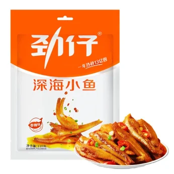 Τηγανητές Αντζούγιες Καυτερές 110g JIN ZAI