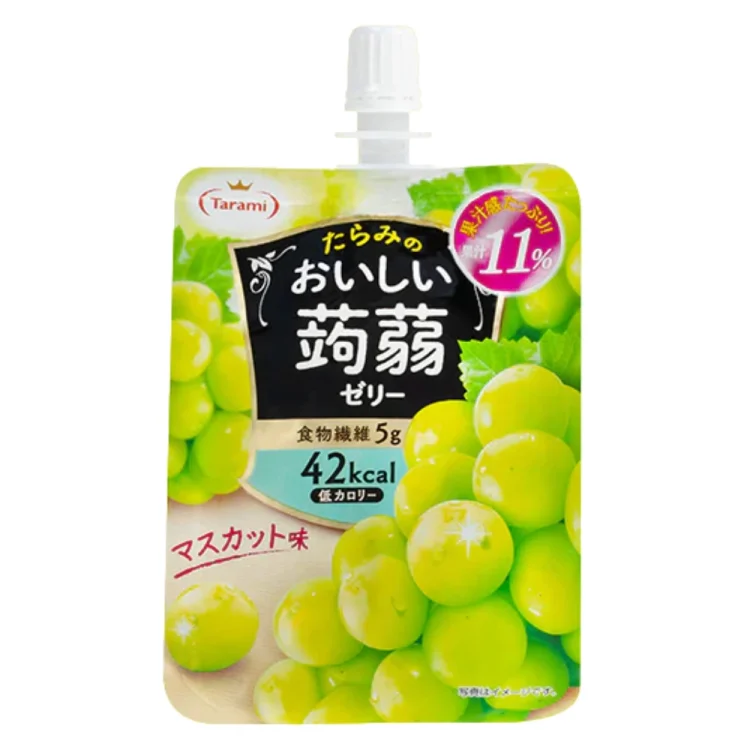 Konjac Jelly Muscat Grape Flavour 150g TARAMI