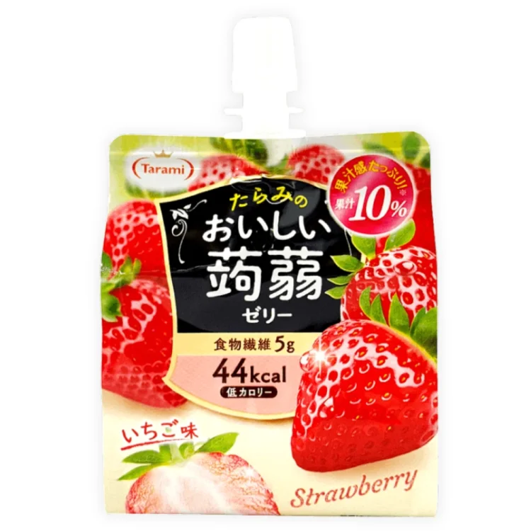 Konjac Jelly Strawberry Flavour 150g TARAMI