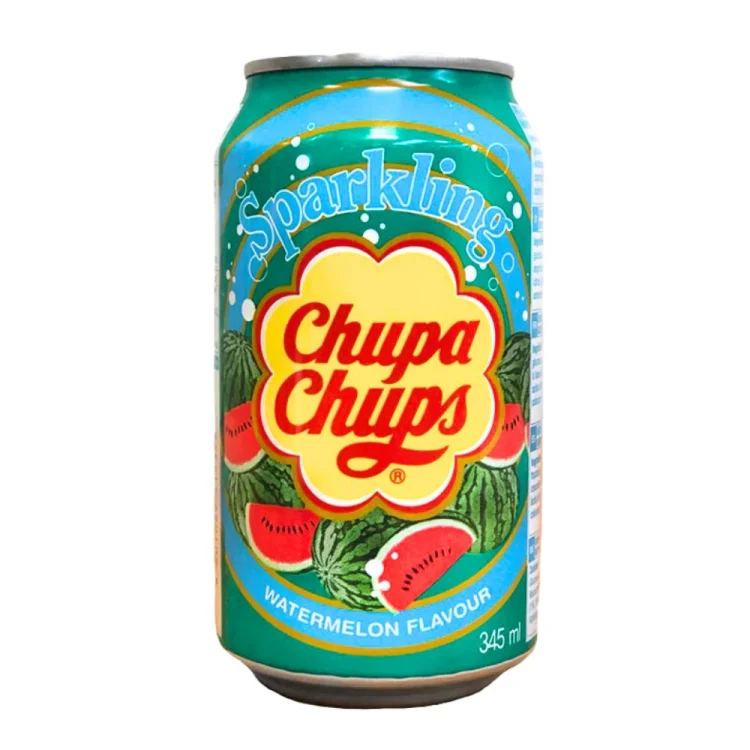 Watermelon Soft Drink 345ml CHUPA CHUPS