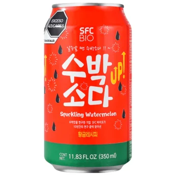 Κορεάτικο Ανθρακούχο Αναψυκτικό με Γεύση Καρπούζι 350ml SANGIL