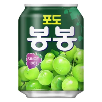 Κορεάτικο Ανθρακούχο Αναψυκτικό με Γεύση Σταφύλι Bong Bong 238ml HAITAI