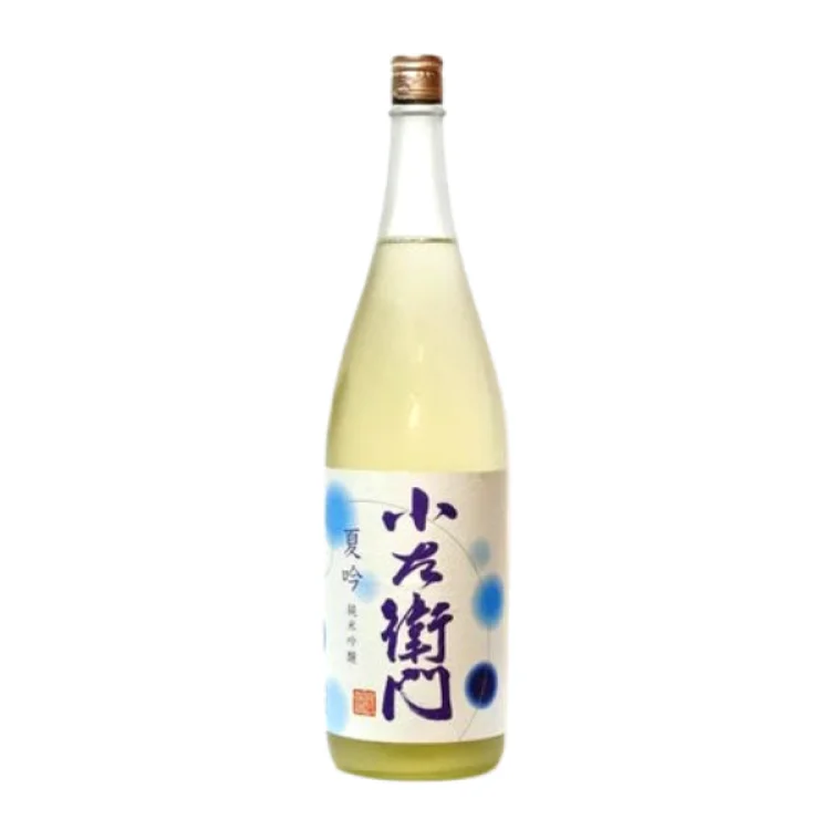 Sake Kozaemon Natsugin Junmai Ginjo 720ml NAKASHIMA