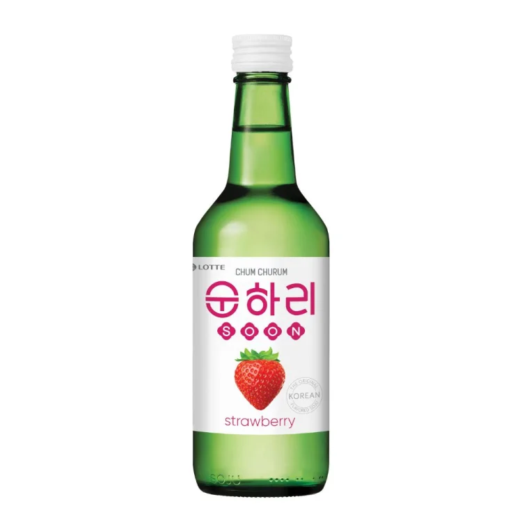 Soju Chum Churum Strawberry 12% 350ml LOTTE