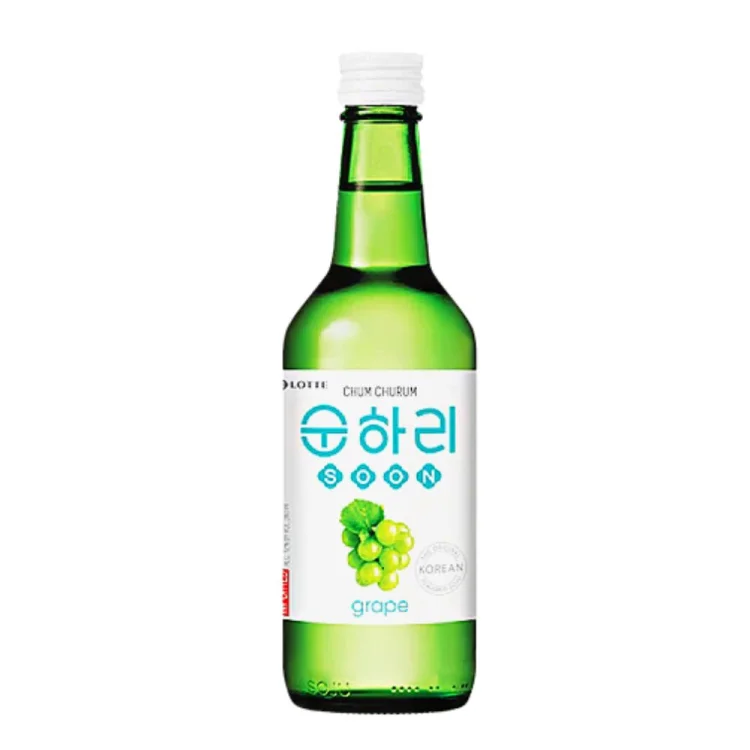 Κορεάτικο Ποτό Soju Με Γεύση Σταφύλι 12% 350ml LOTTE Κορεάτικο Ποτό Soju Με Γεύση Σταφύλι 12% 350ml LOTTE