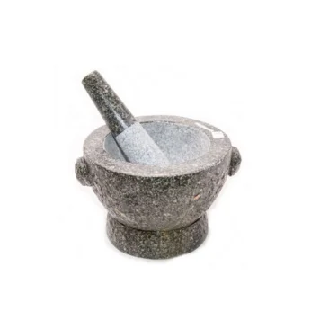 Stone Mortar & Pestle 8''