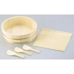 Hangiri 27cm 5 Pieces Set For Sushi