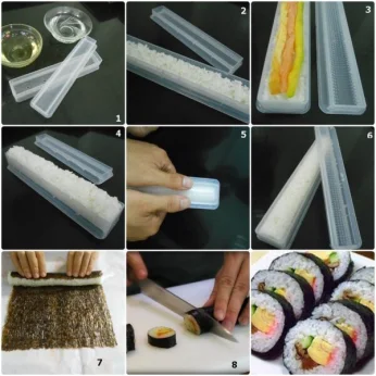 Plastic Mold For Maki Sushi 19,8X4X3,7cm