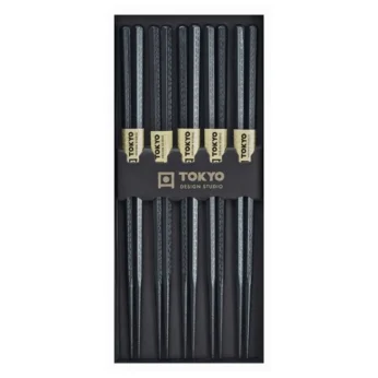 Ξυλάκια από Πολυμερές Υαλοβάμβακα Σετ 5 ζευγαριών TOKYO DESIGN