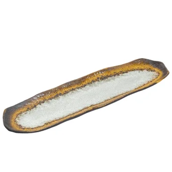 Πιάτο για Σούσι Μπεζ Ø33,5 cm | H8,5 cm