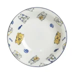 Bowl Neko Cat Design White