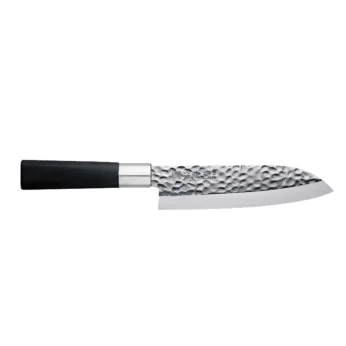 Nakkiri Cooking Knife Hammered Style (Brown Handle) 165mm 1 pcs, TOKYO DESIGN STUDIO
