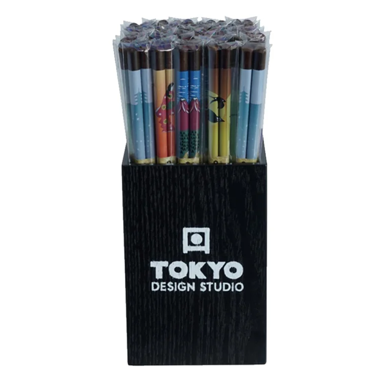 1 Pair of Chopsticks Assorted Geisha Design TOKYO DESIGN STUDIO 1 Pair of Chopsticks Assorted Geisha Design TOKYO DESIGN STUDIO
