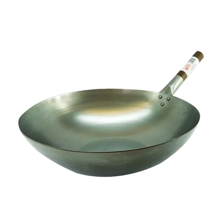 Σιδερένιο Γουόκ με Στρογγυλό Πάτο  38,1cm LONDON WOK