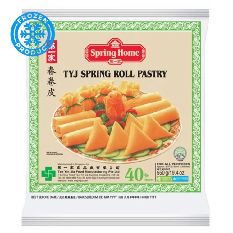 Spring Roll Pastry 215mm - 550g SPRING HOME Spring Roll Pastry 215mm - 550g SPRING HOME