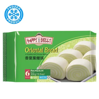 Γλυκά Ψωμάκια Ατμού με Γεύση Παντάν 300g HAPPY BELLY