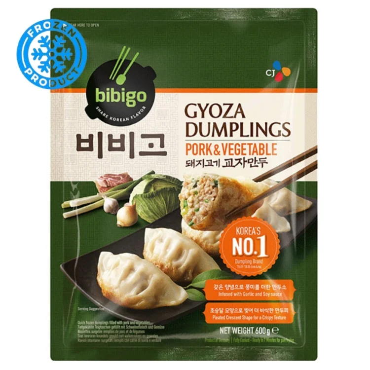 Frozen Pork & Veggie Gyoza 600g BIBIGO