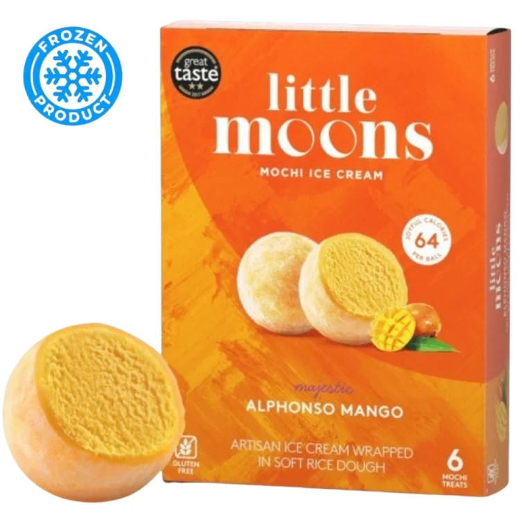 Παγωτό Μότσι Με Γεύση Μάνγκο 192 (6X32g) LITTLE MOONS Παγωτό Μότσι Με Γεύση Μάνγκο 192 (6X32g) LITTLE MOONS