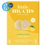 Mochi Yuzu Lemon Ice Cream Vegan 192g (6x32g) LITTE MOONS