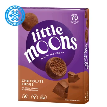 Mochi Chocolate Fudge Ice Cream Vegan Gluten Free - 6 Mochi 180g LITTLE MOONS