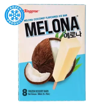 Melona - Παγωμένο Επιδόρπιο με Γεύση Καρύδα 8 x 70ml BINGGRAE