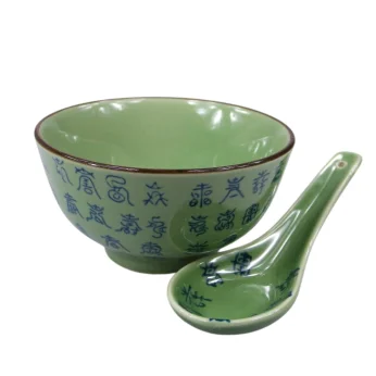DCN Μπολ 11,5cm με Κουτάλι 1 σετ CELADON