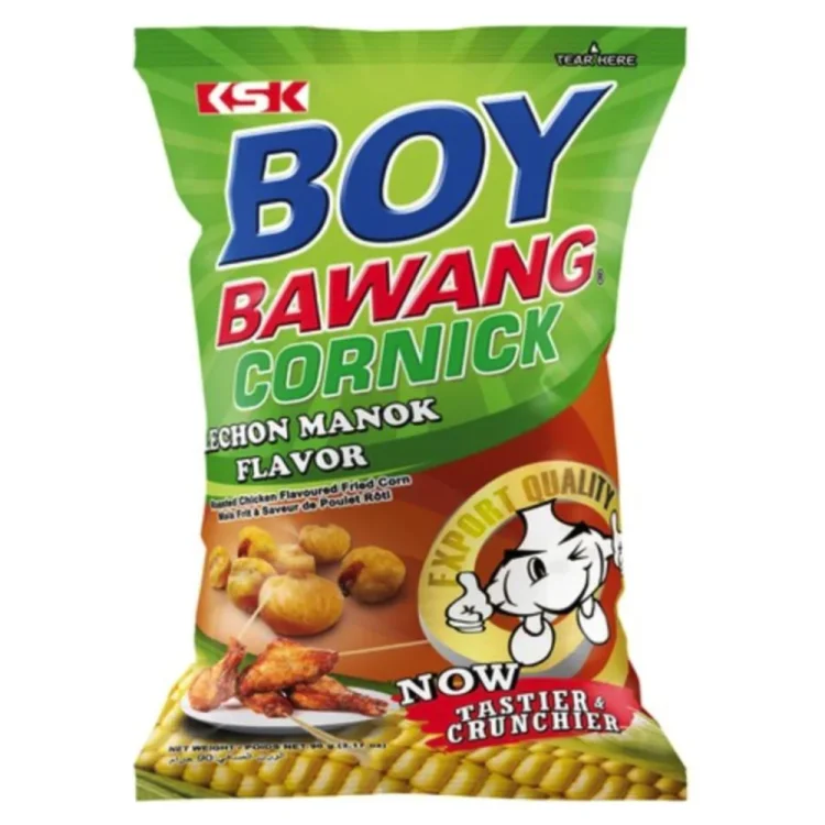Σνακ Καλαμποκιού Με Γεύση Bawang Lechon Manok Flavor 100g KSK Σνακ Καλαμποκιού Με Γεύση Bawang Lechon Manok Flavor 100g KSK