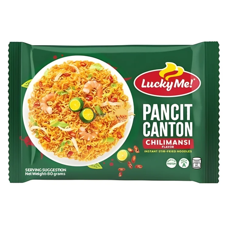Instant Pancit Canton Chilimansi Noodles 60g LUCKY ME