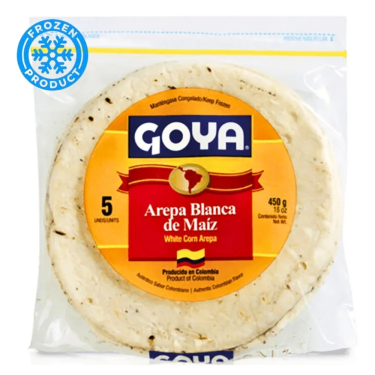 Αρέπας Λευκού Καλαμποκιού 450g 5 Τεμάχια GOYA