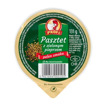 Chicken Pate Ground Green Pepper 131g PROFI