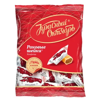 Καραμέλες Rakowie Schejki - Раковые шейки карамель 250g ROT FRONT