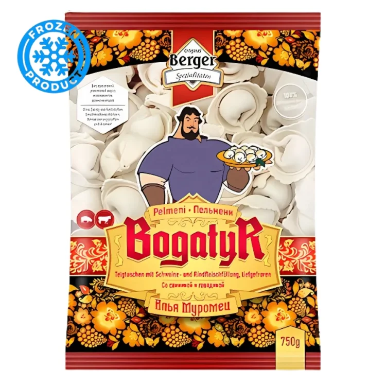 Pelmeni Bogatir Beef/Pork Frozen 750g BERGER