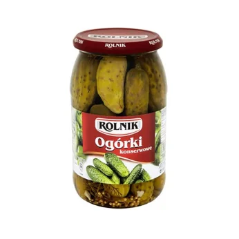 Sour Pickled Cucumbers 900ml ROLNIK