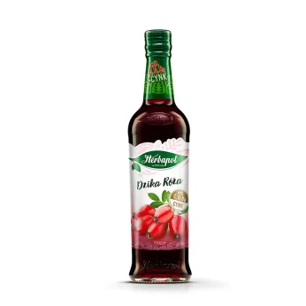 Σιρόπι Με Γεύση Άγριο Τριαντάφυλλο 420ml HERBAPOL