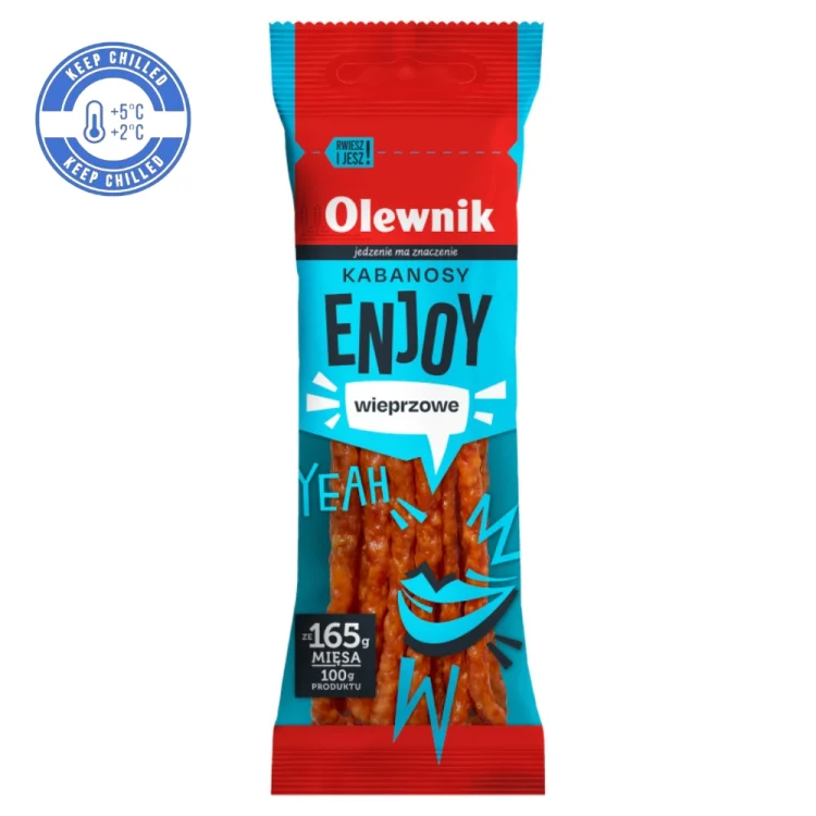 Kabanossi Pork Sausages 90g OLEWNIK