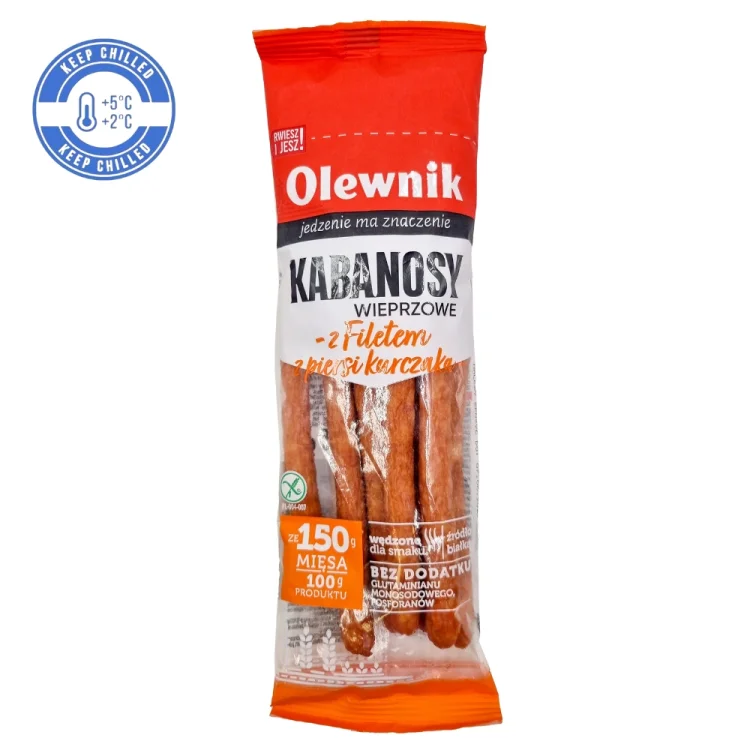 Kabanossi with Chicken Fillet 105g OLEWNIK