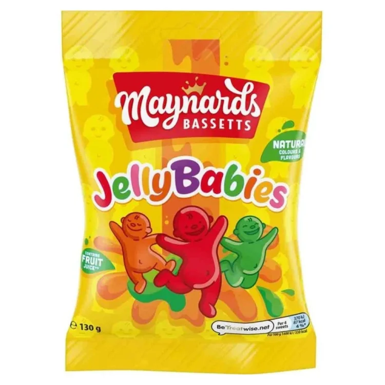 Jelly Babies 130g MAYNARDS BASSETTS