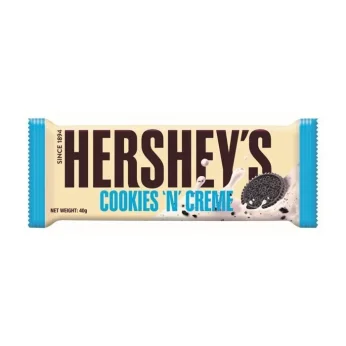 Σοκολάτα με Μπισκότα και Κρέμα 43g HERSHEY'S