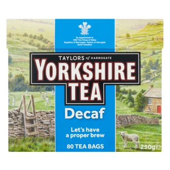 Yorkshire Τσάι Decaf 80 Φακελάκια 250g TAYLORS OF HARROGATE